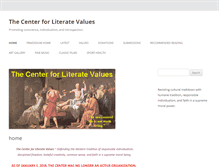 Tablet Screenshot of literatefreedom.org